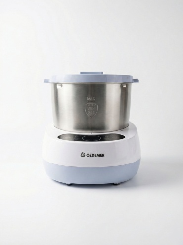 Тестомес Ozdemer OZD-7008 белый, голубой