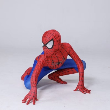 Карнавальный костюм Человека Паука Spidermen синий, красный