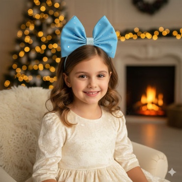 Ободок новогодний Бант!🎀