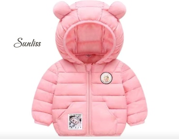 Демисезонная куртка Sunliss Лабубу розовый