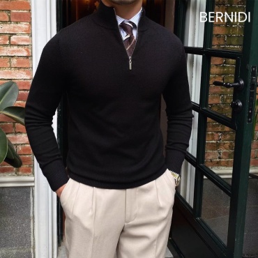 Пуловер Bernidi черный
