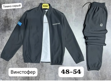 Повседневный костюм Erler Arzan серый, графит