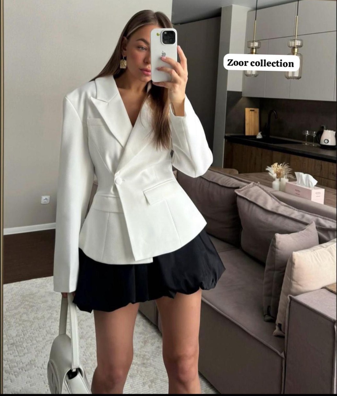 Пиджак LIDER MODA белый