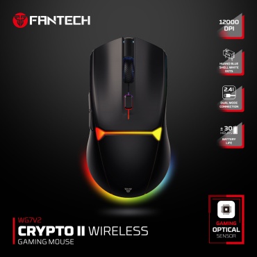 Мышь Fantech CRYPTO II WG7V2 черный