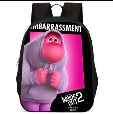 Рюкзак Inside out полиэстер черный, мультиколор