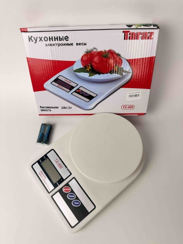 Кухонные весы TZ-400 белый