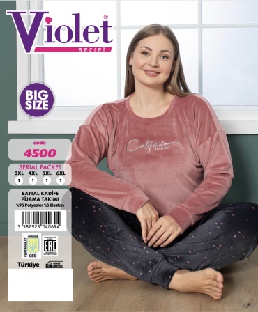 Костюм ViOLET серый, пудра