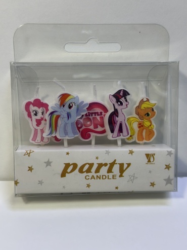 Свеча PARTY фигурная, 5 шт 5 см