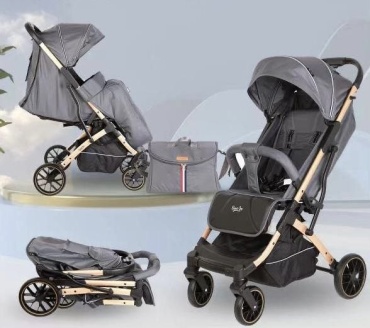 Коляска прогулочная AmiVi D600, серый