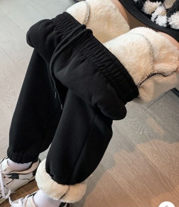 Утепленные брюки TR trendy черный