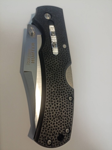 Нож COLD STEEL Hunter double safe черный