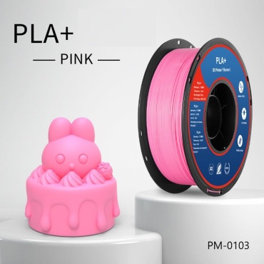 PLA+ 1.75 мм 1 кг розовый