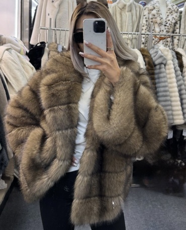 Шуба Brandkz коричневый