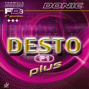 Накладка Donic Накладка Donic Desto F1 plus красная 1 шт