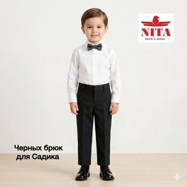 Классические брюки Nita черный