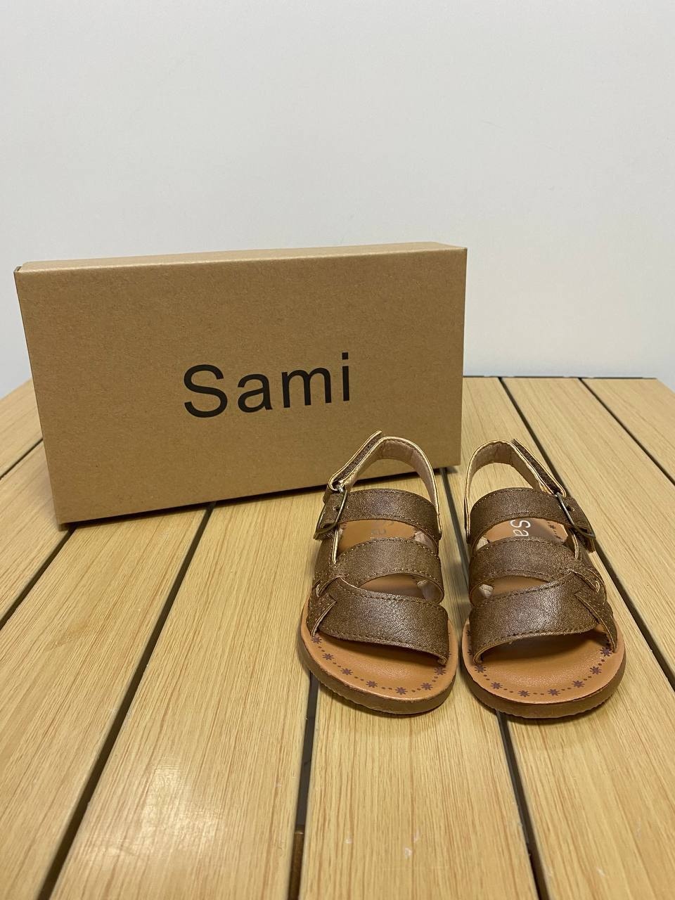 Сандалии Sami темно-коричневый