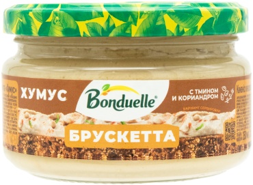 Bonduelle хумус брускетта из нута 220 г
