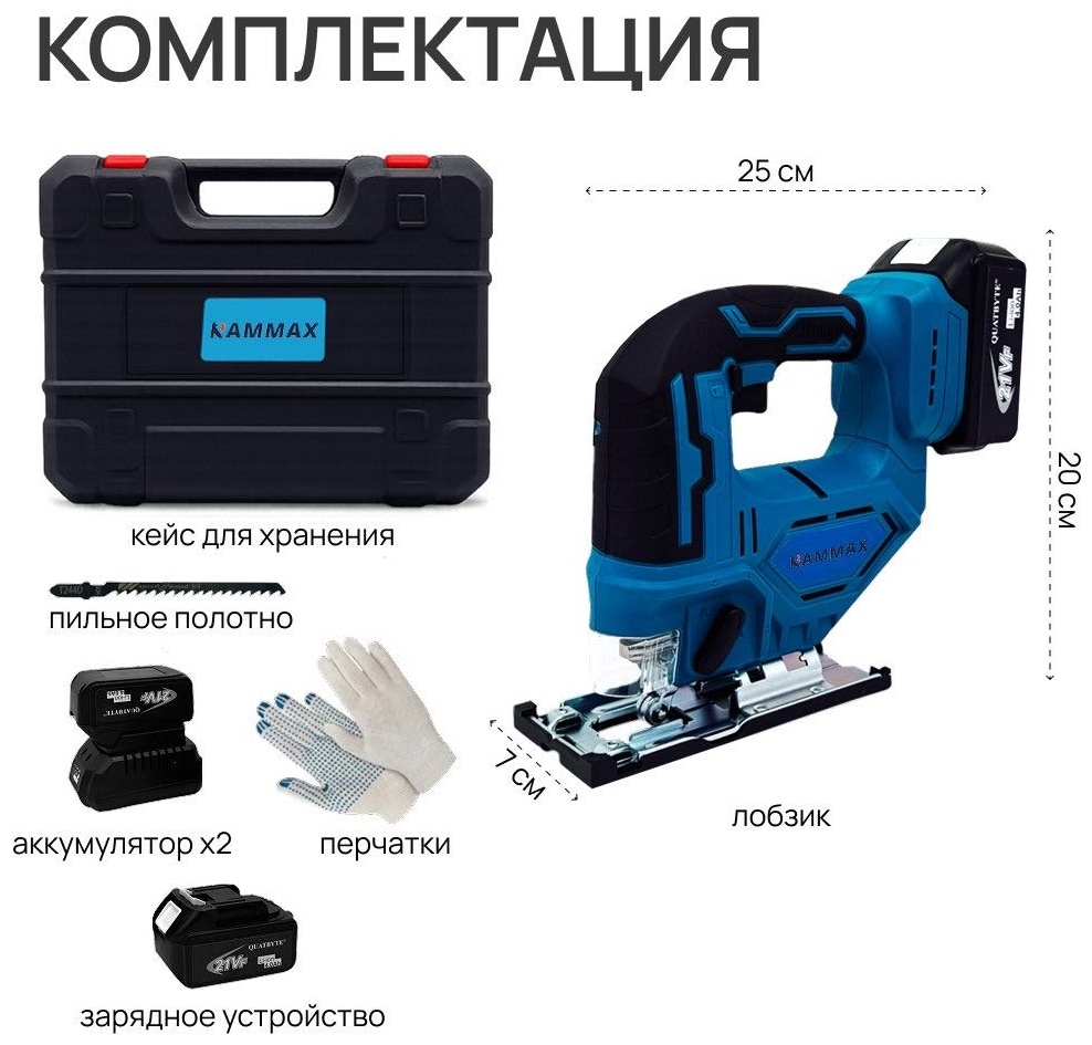 Электролобзик RAMMAX RMlob