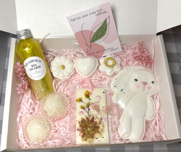 Bath_cosmetics_kz Зайка белый бомбочка 500 г