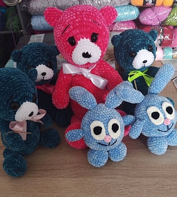 Плюшевая пряжа