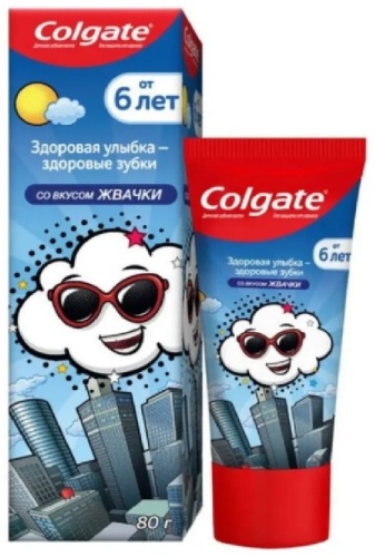Colgate зубная паста со вкусом жвачки 80 г