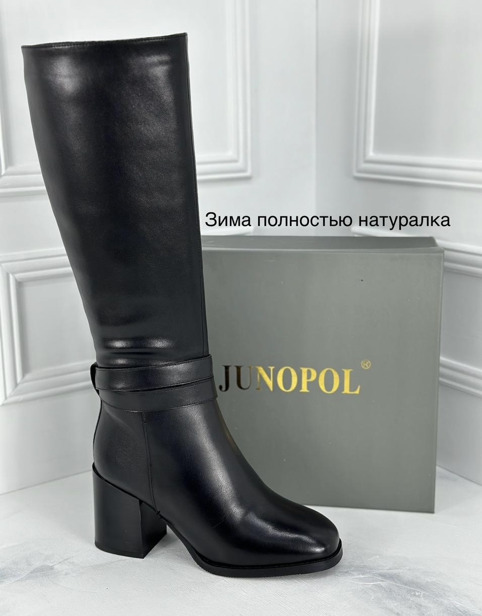 Сапоги Junopol черный