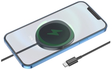 Зарядное устройство Borofone BQ12 USB Type-C 15 Вт черный