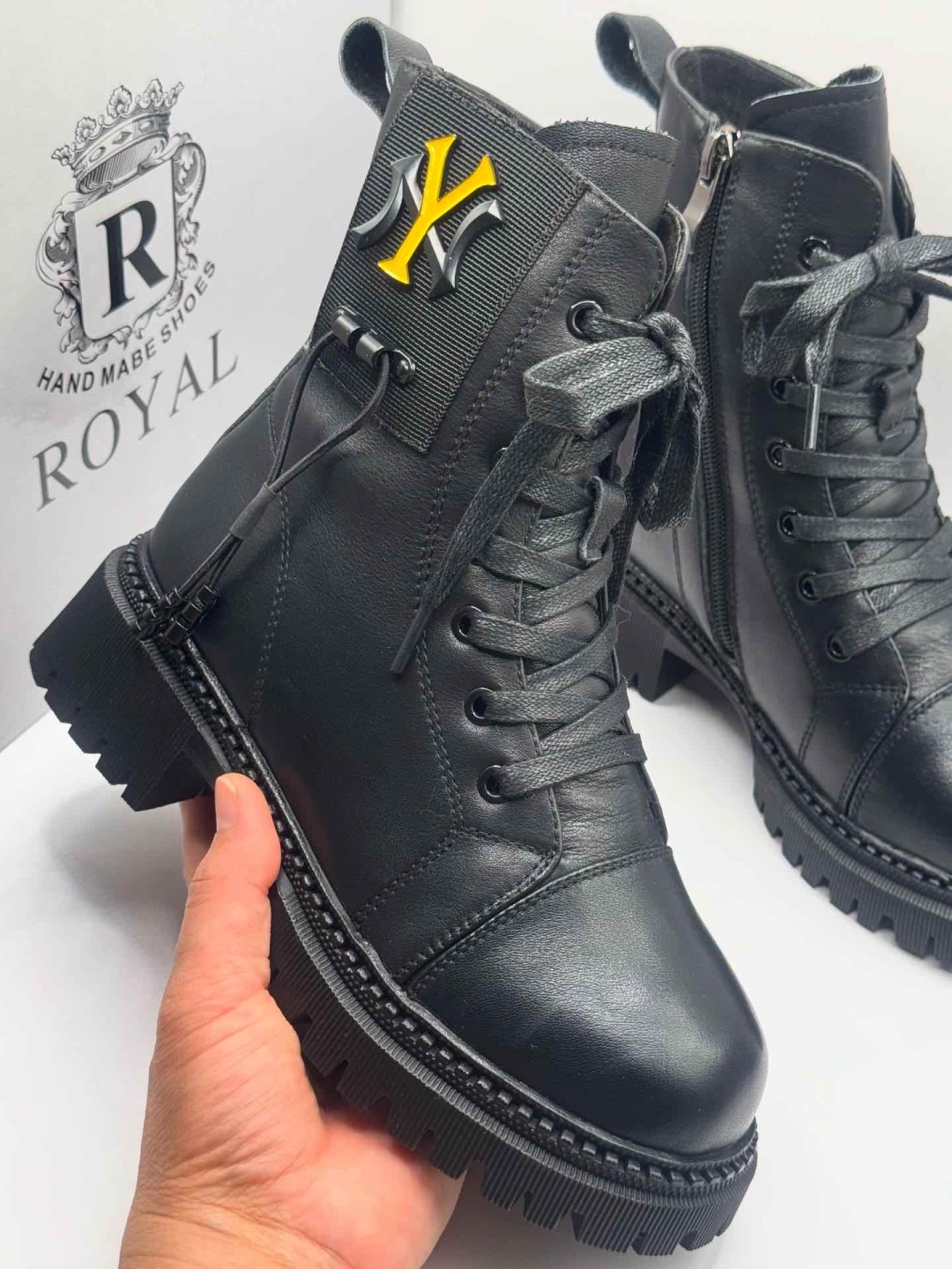 Сапоги Royal черный