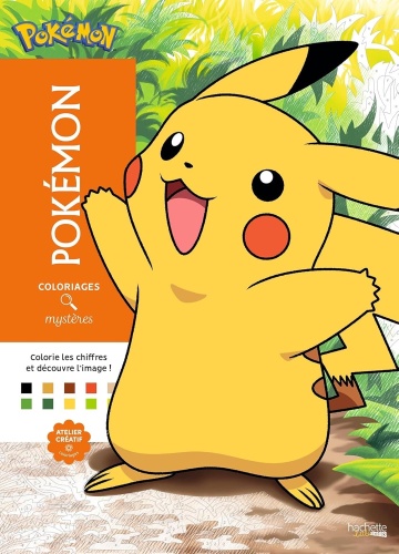 Hachette Coloriages mystères : Pokémon