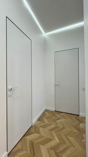 ЛЕСКОМ Invisible 800х2200 мм, скрытого монтажа, распашная