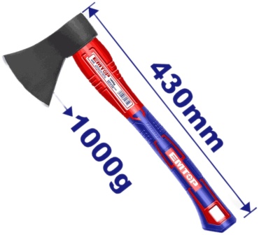 Топор EMTOP EHAMAX1000, 1 кг