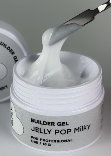 B-Fly гель-желе JELLY POP Milky Молочный 15 мл