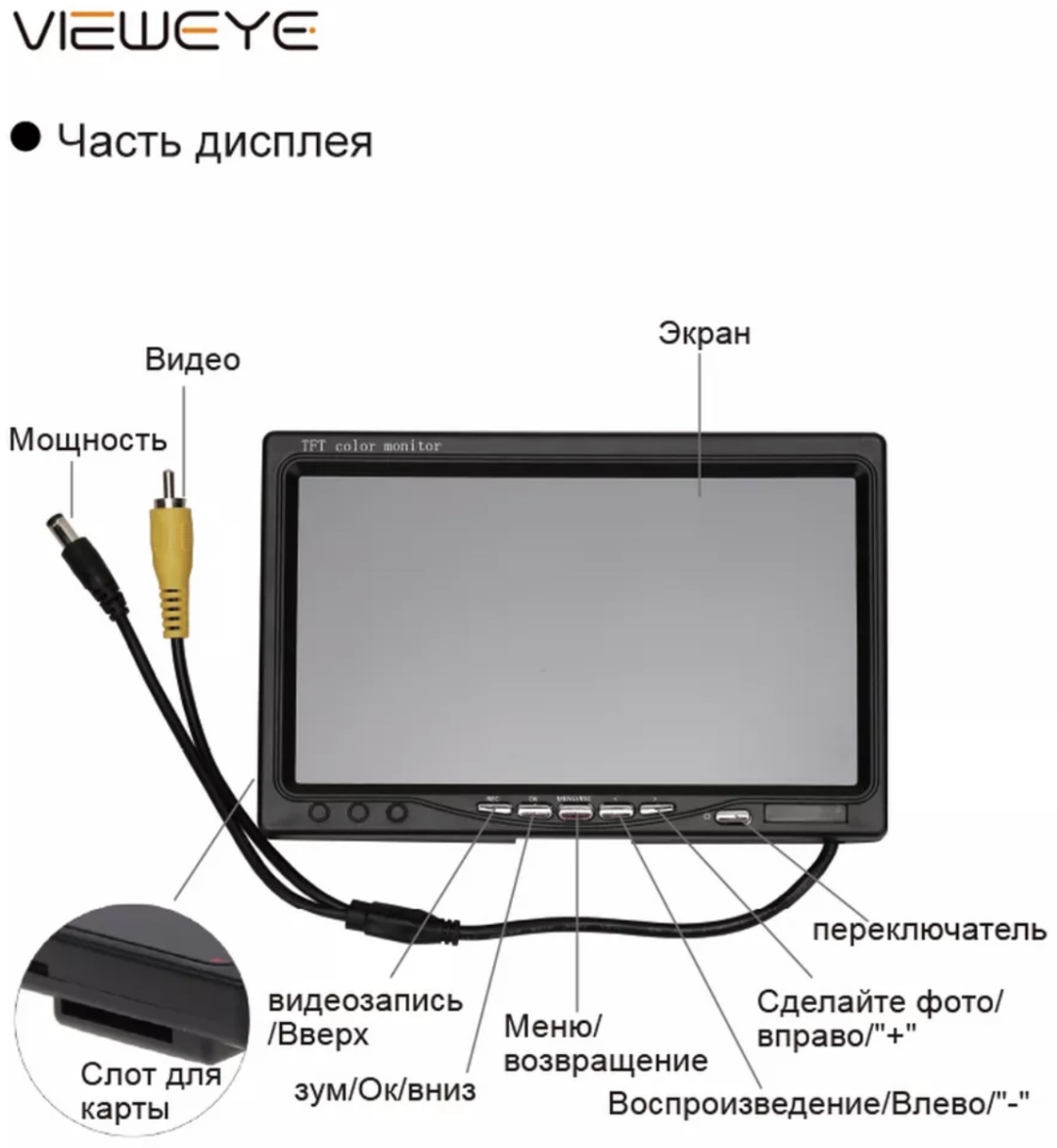 Подводная камера V7-RD