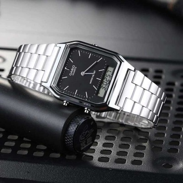Кварцевые CASIO MC.Kz AQ-230A-1DMQ пластик