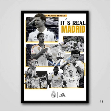 Картина Real madrid 21x29.7 см
