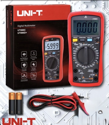 UNI-T мультиметр UT890D+, цифровой