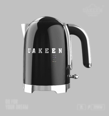 Электрочайник Uakeen Germany ZL-034 черный