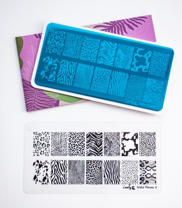 Lesly пластины Wild Prints 3