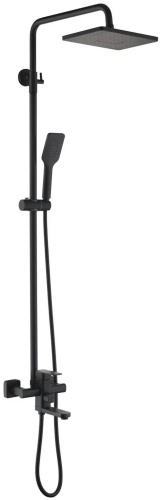 Смеситель для душа DIGOR D1-10341-FD, латунь, цвет черный