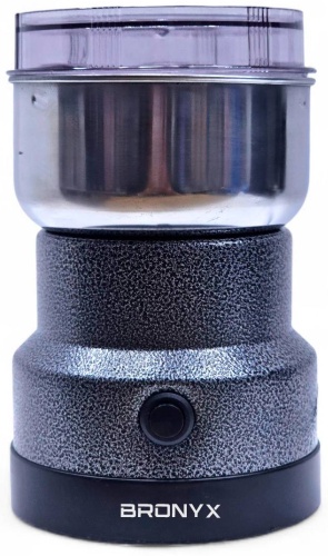 Кофемолка BRONYX BR-8300B черный, серый