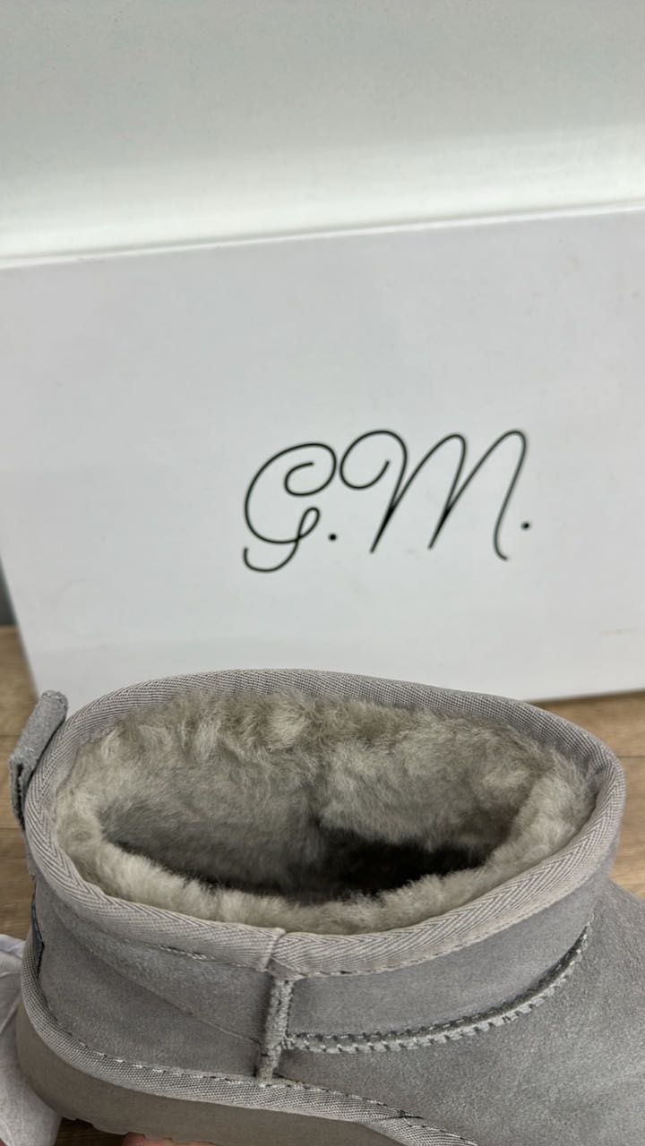 Угги GM серый