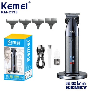 Kemei машинка для стрижки KM-2133 черный