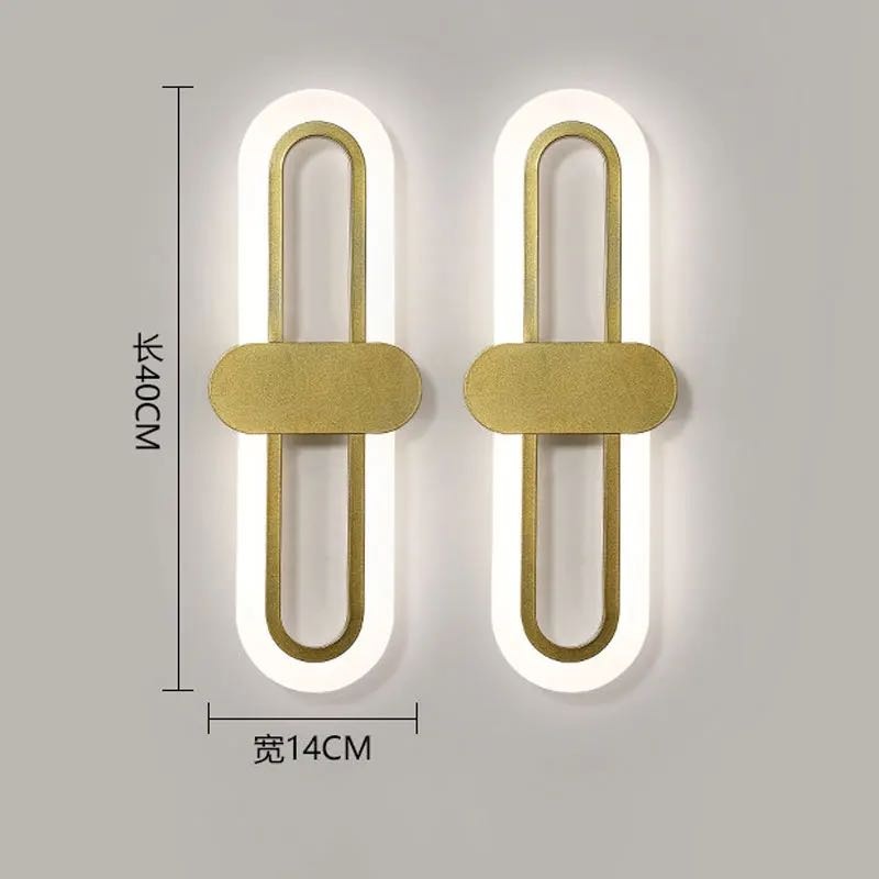 Бра настенный Werline LED, золотистый