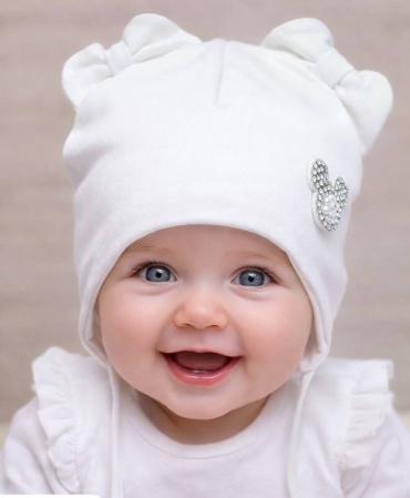 Шапка Bilal Kids К34 белый 48