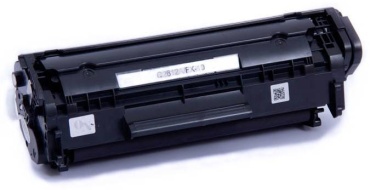 Картриджи Q2612A/FX-10 с чипом черный