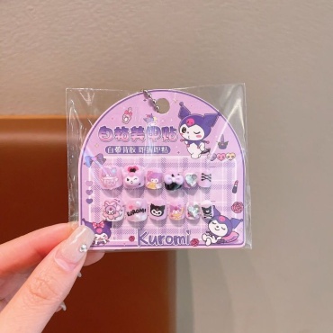 Kuromi накладные ногти Kuromi Hello Kitty Sanrio 1 шт