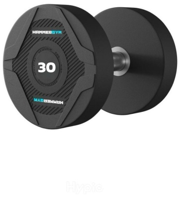 Гантель HAMMERGYM неразборная 30 кг