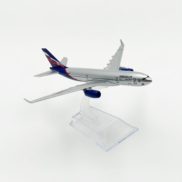 Самолет Kuvert A330 Aeroflot 16 см 1:400