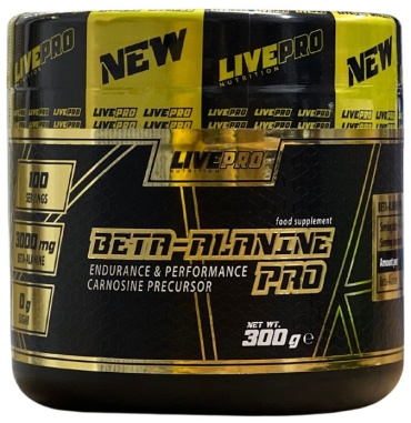Предтренировочный комплекс LivePro Beta Alanine Pro 300 г
