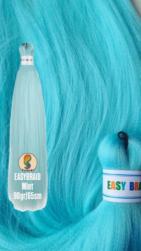 Easy Braid канекалон гофрированный Fr Mint бирюзовой женский